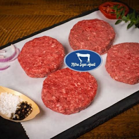 

Daging Burger Wagyu Sapi / Beef patty wagyu @1kg