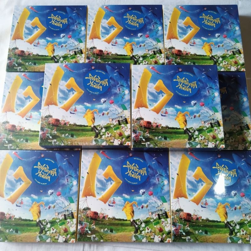 [READY STOCK] Album Heaven Carver Sealed SEVENTEEN carat version Spill The Feels Carver random fix m