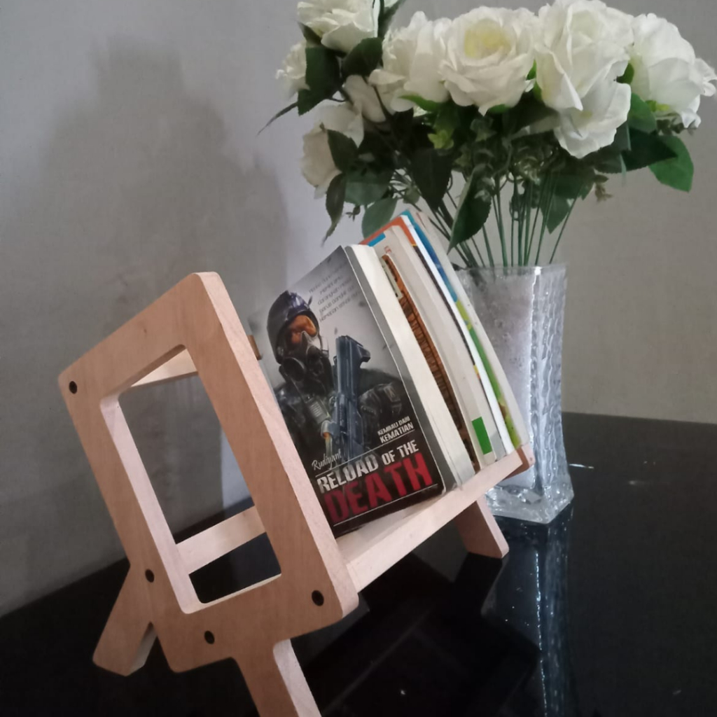 Rak Meja Kayu Minimalis Rak Buku