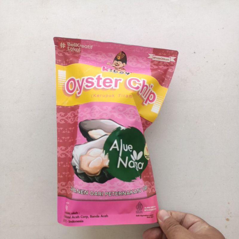 

(Aceh) KERUPUK TIRAM ISI 50 GRAM