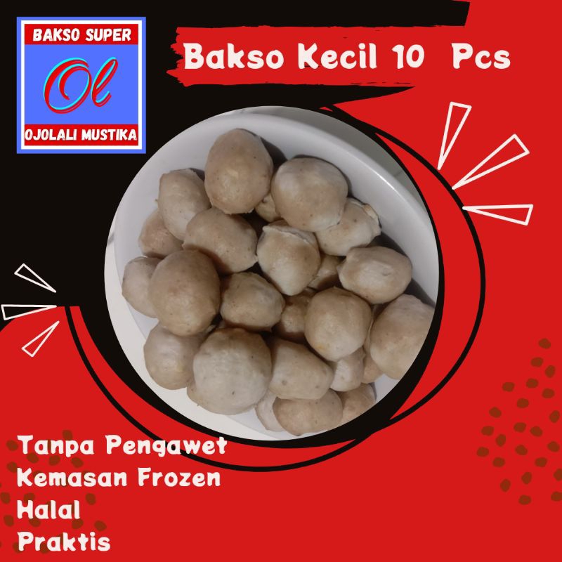 

Bakso Kecil Isi 10 Pcs