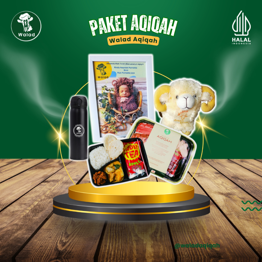 

Walad Aqiqah Marwa | Paket Aqiqah Amanah | 100 Box | JABODETABEK & Bandung Raya