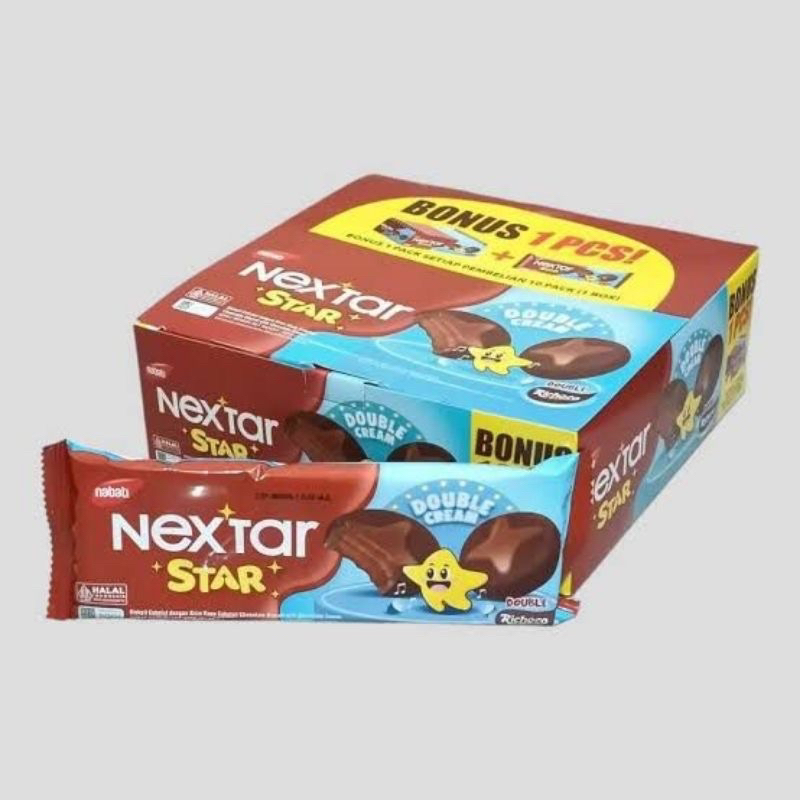 

Nextar star Double cream 1 box isi 10