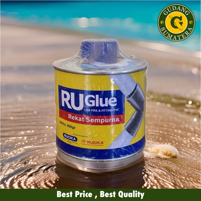LEM RUGLUE KALENG 400 GRAM LEM PIPA RUCIKA