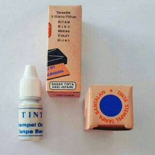 

10 Tinta stempel otomatis tinta tetes manis