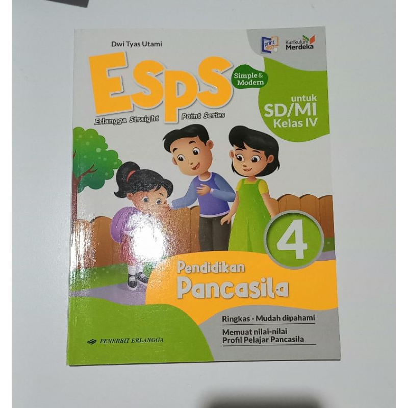 ESPS PENDIDIKAN PANCASILA ERLANGGA KELAS 4 SD/MI