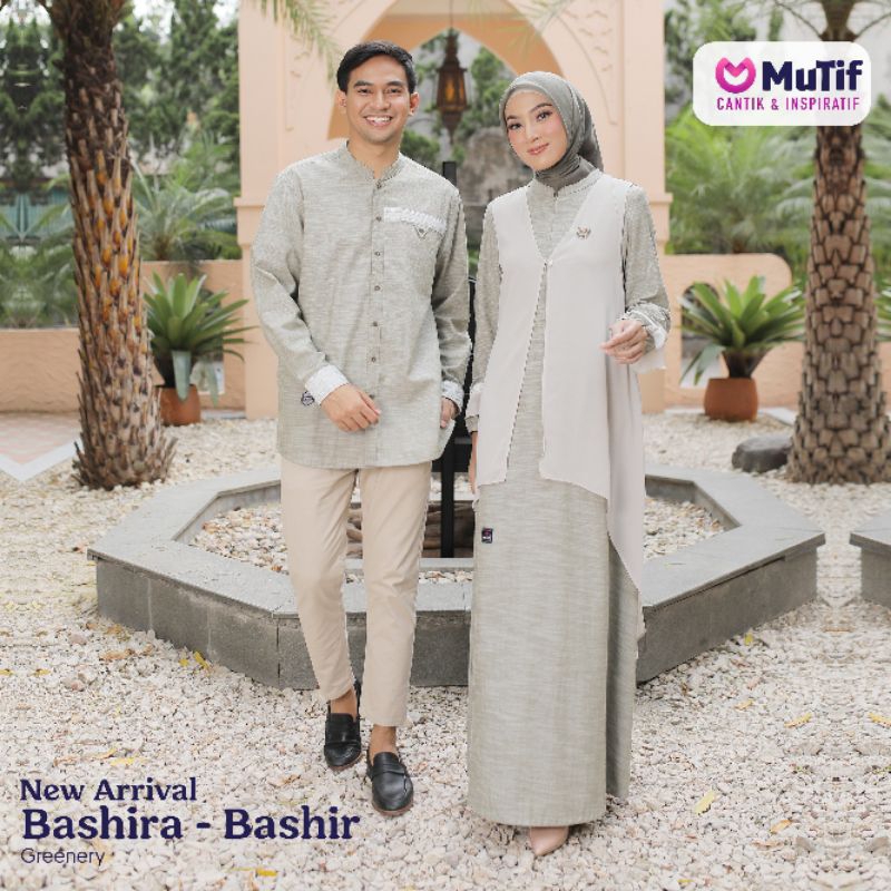 Mutif Couple Bashira Bashir | Gamis Mutif Terbaru | Gamis Mutif Layer | Gamis Bashira | Koko Mutif T