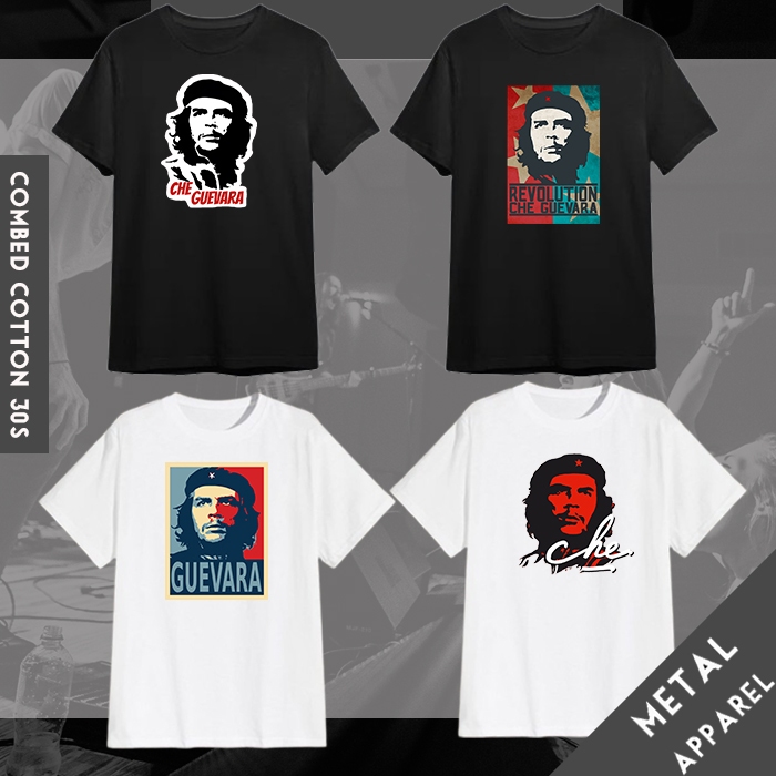Kaos Che Guevara Revolution / Baju Guevara Guerilla / T-shirt Che Guevara Sablon DTF Premium
