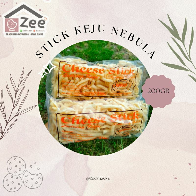 

CHEESE STICK | STICK KEJU | ZEE SNACKS 200gr