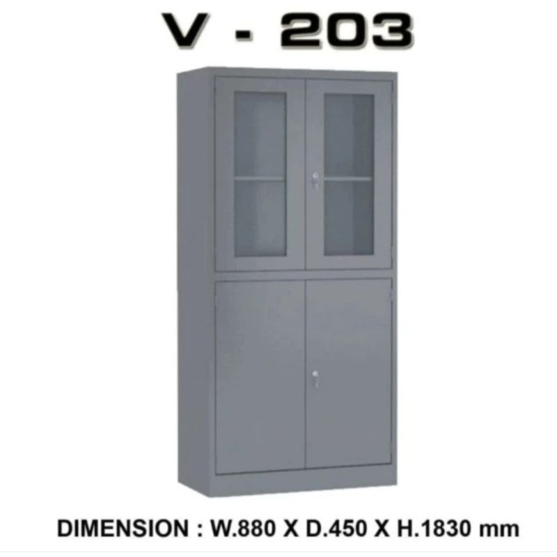 Lemari arsip VIP 203 lemari arsip kombinasi lemari file LEMARI ARSIP/ FILE TKDN VIP
