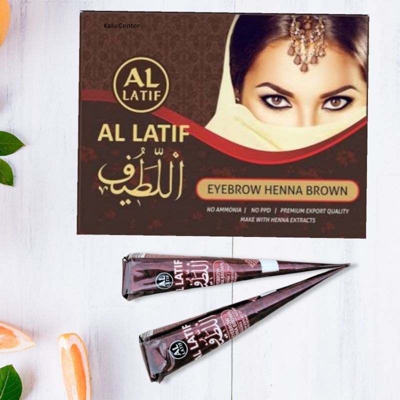 *y** Henna Alis Al Latif // eyebrow henna al latif