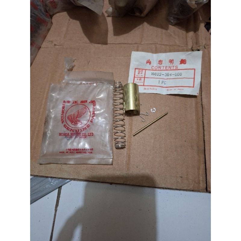 skep karbu per karbu jarum piston karbu honda GL100 GL 100 GL125 nos japan