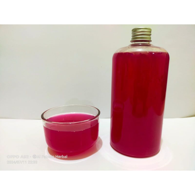 

Paket Usaha Cuka Buah naga 500ml,