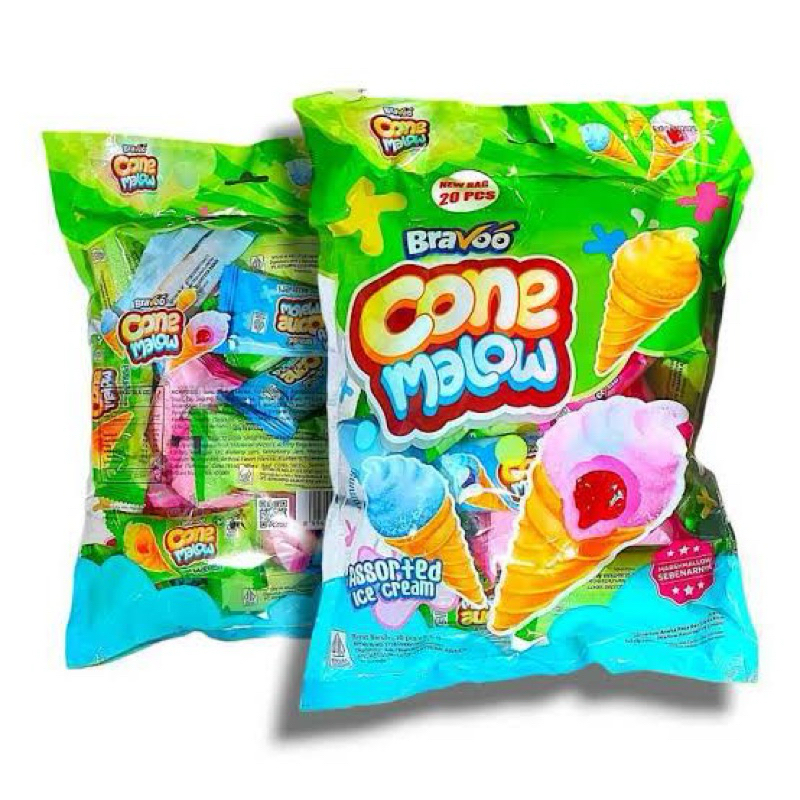 

BRAVOO Silky Cone Mellow Isi -+ 20 Pcs