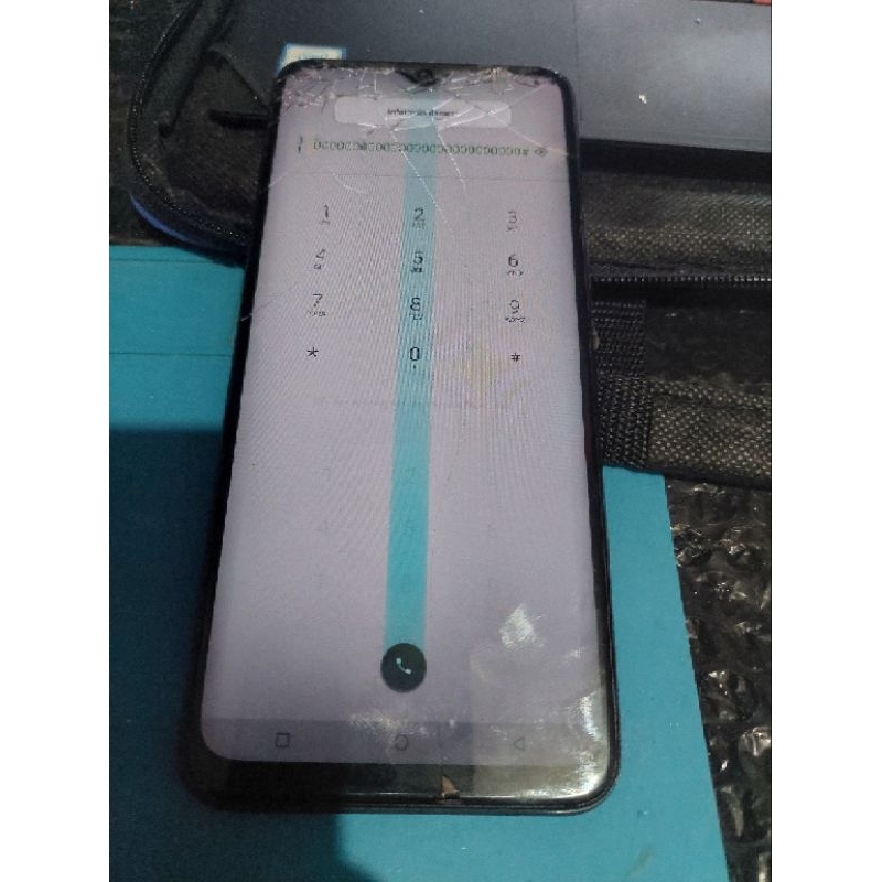 Infinix hot 10 play minus lcd