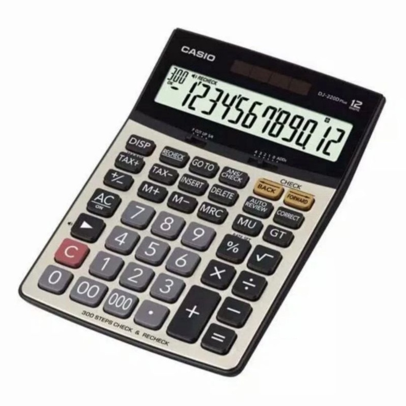 

UPGRADE Kalkulator Casio DJ22D Plus Check Correct Calculator DJ22D Plus