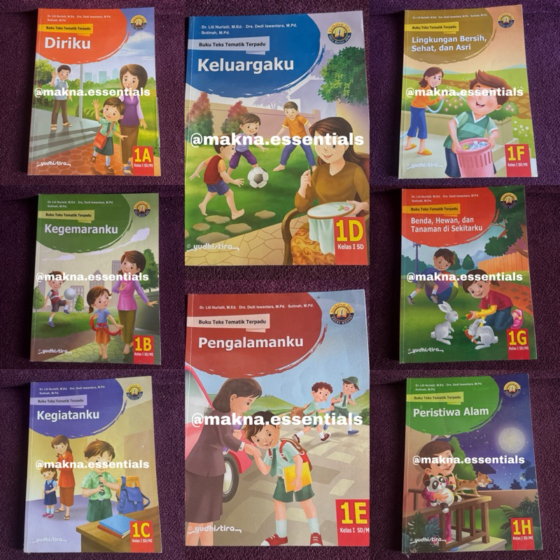 BUKU TEKS TEMATIK TERPADU KELAS 1 YUDHISTIRA