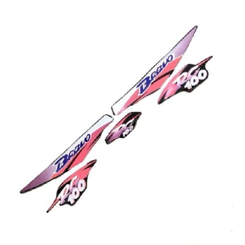 Striping Stiker Suzuki Rc100