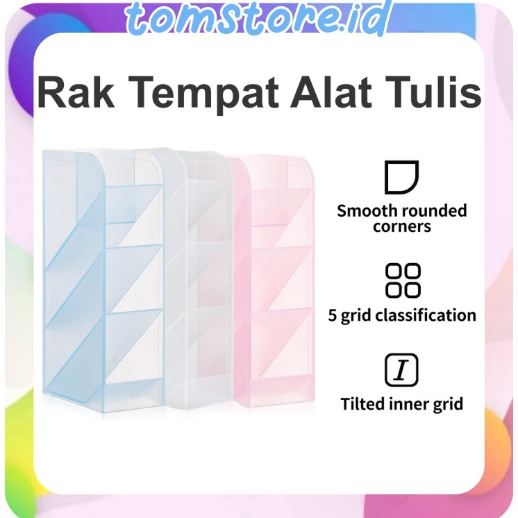 

PROMO SEMANGAT TOMSTOREID R58 Holder Rak Tempat Alat Tulis Murah COD