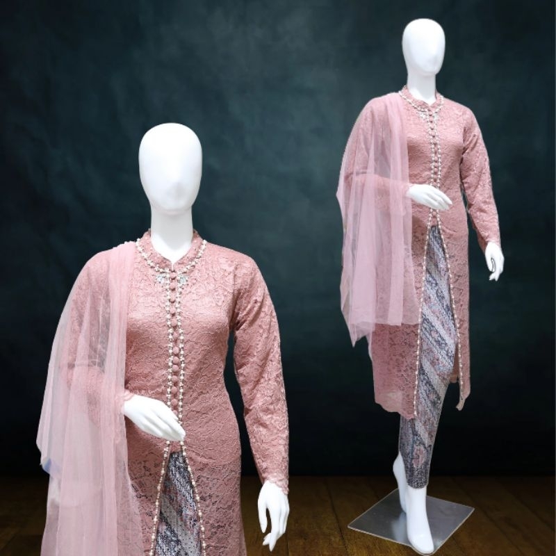 SETELAN KEBAYA IBU HAJAT / BAJU IBU BESAN / SET KEBAYA IBU PENGANTIN / SET KEBAYA IBU BESAN