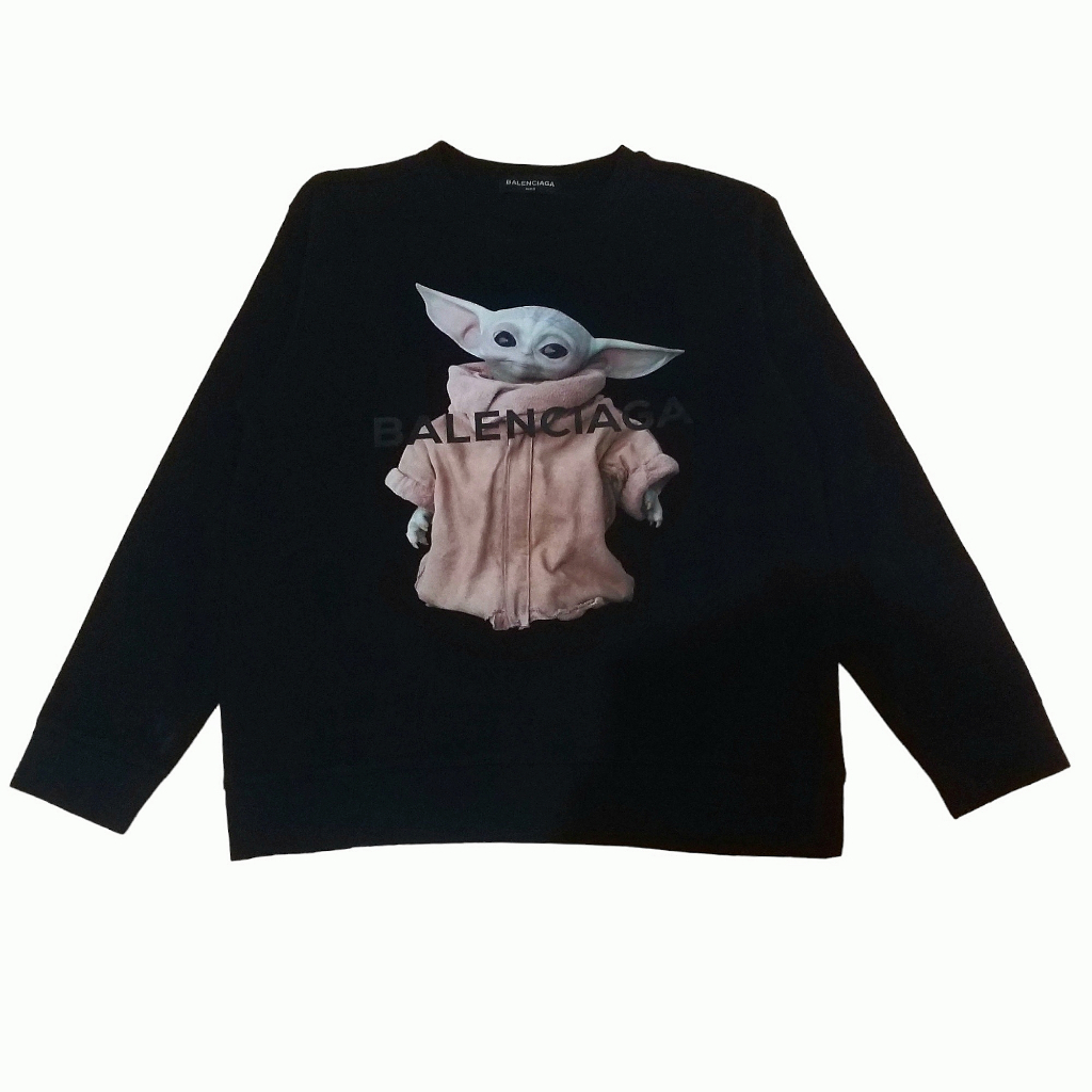 Crewneck Balenciaga Baby Yoda Original - Balenciaga Sweatshirts Yoda