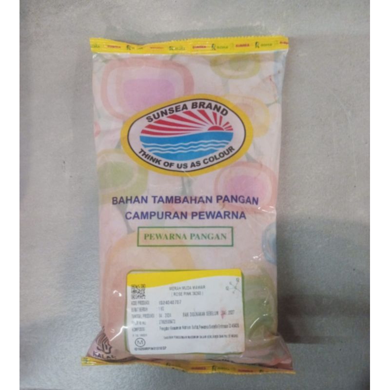 

Pewarna Pangan Makanan Pangan Merah Muda Mawar (Rose Pink 36268) 1kg