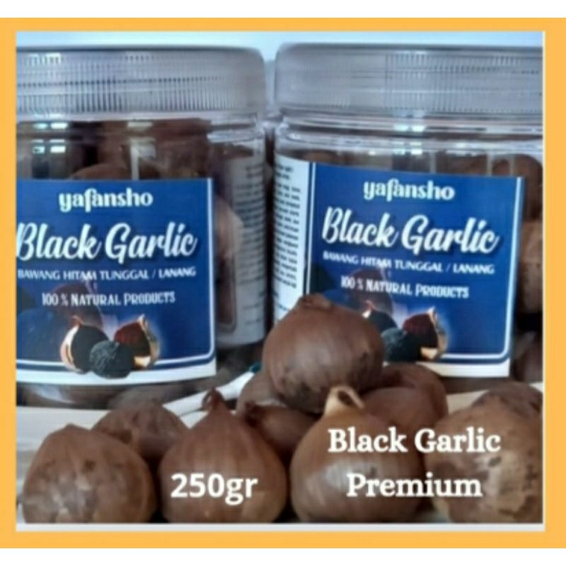 

Bawang Hitam Tunggal Lanang 250gram