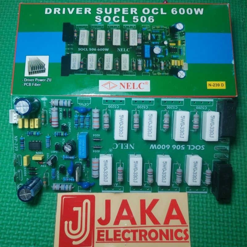 Kit Driver SOCL 506 plus TR 600 watt NELC N-239 D
