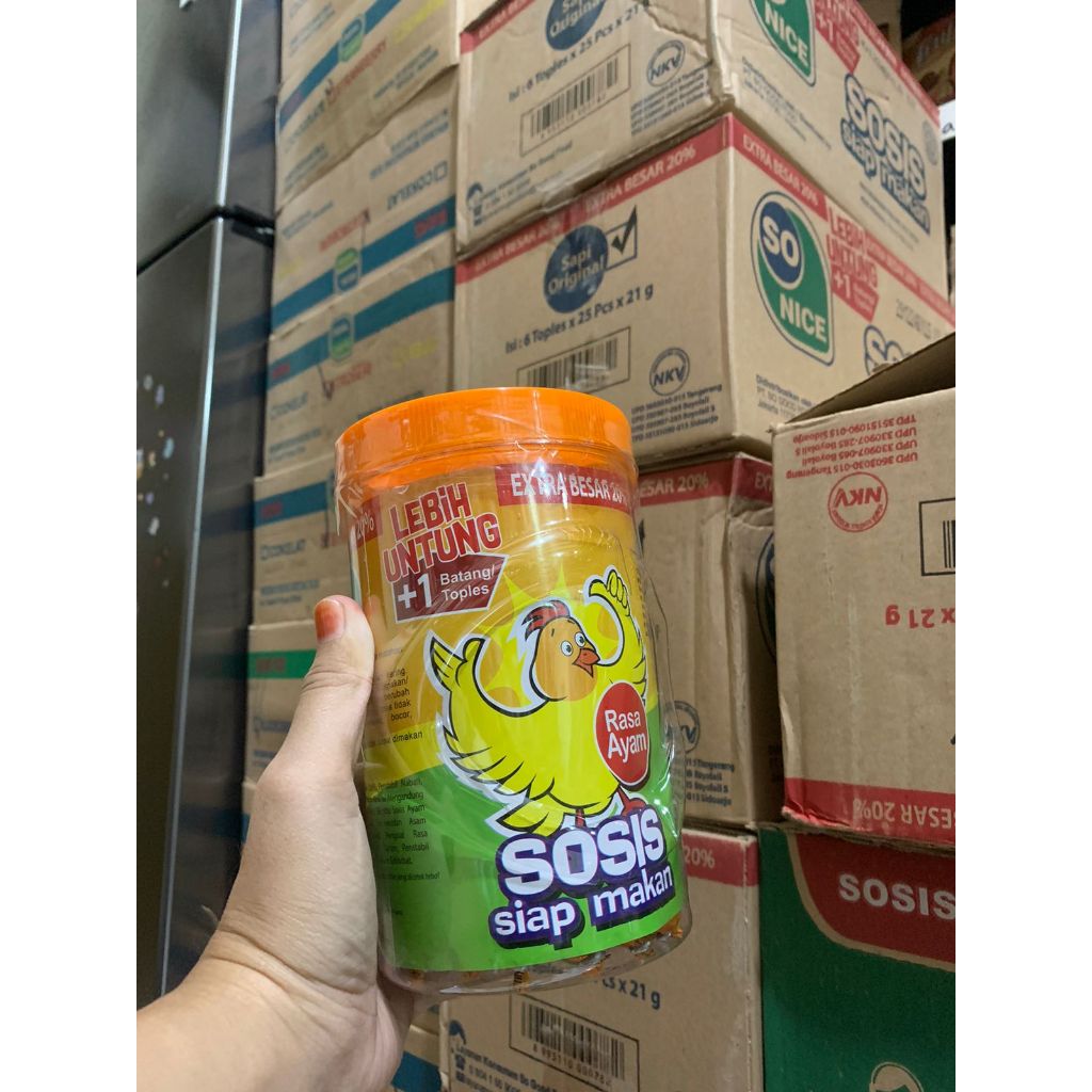 

RB MUMTAAZZTORE Snack Sosis Sonice So Nice Siap Makan Sapi Ayam Otak-Otak
