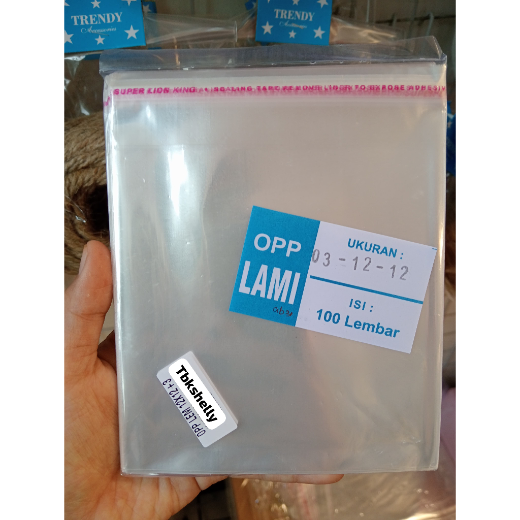 

Opp Lem 12×12 isi 100 Lembar