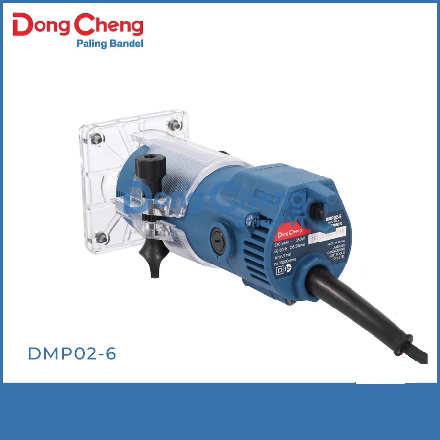 DONGCHENG Mesin Profil Trimmer Kayu 6mm / Mesin Trimmer listrik Profil Kayu 6mm