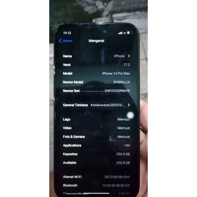 iPhone 14 pro max hdc all operator 5g
