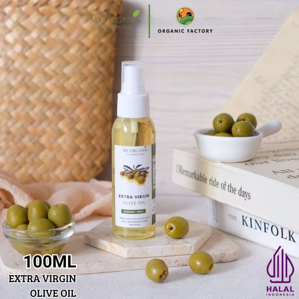 

My Organik Extra Virgin Olive Oil Minyak Zaitun Murni Pure EVOO 100% Asli