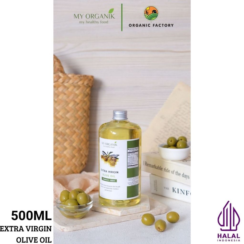 

My Organik Minyak Zaitun Extra Virgin Olive Oil Organic Premium Murni Asli 100% EVOO