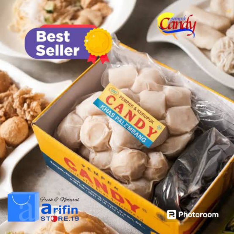 

Pempek Palembang Candy / Besar & Kecil / Asli Palembang