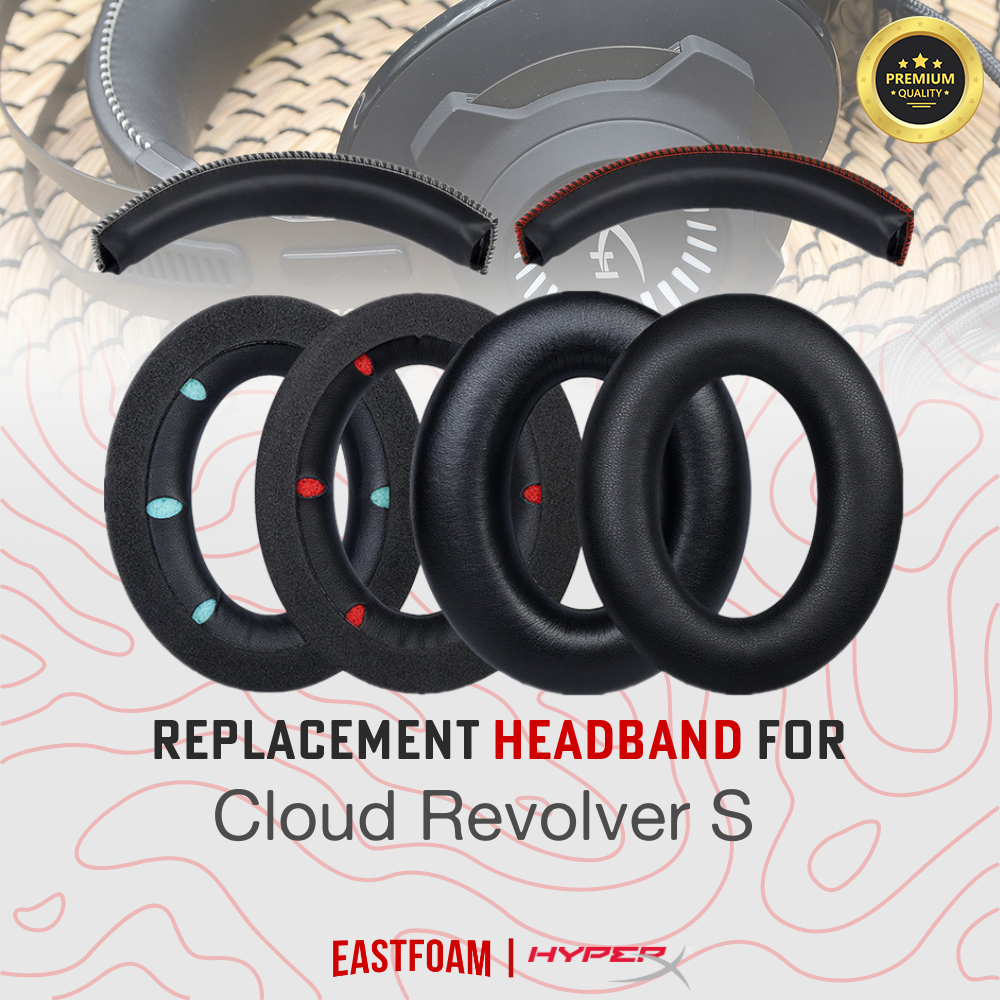 Earpad Earcup HyperX Cloud Revolver S Gaming Busa Bantalan Ear Cushion
