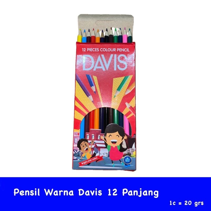 

PENSIL 12 WARNA PANJANG DAVIS