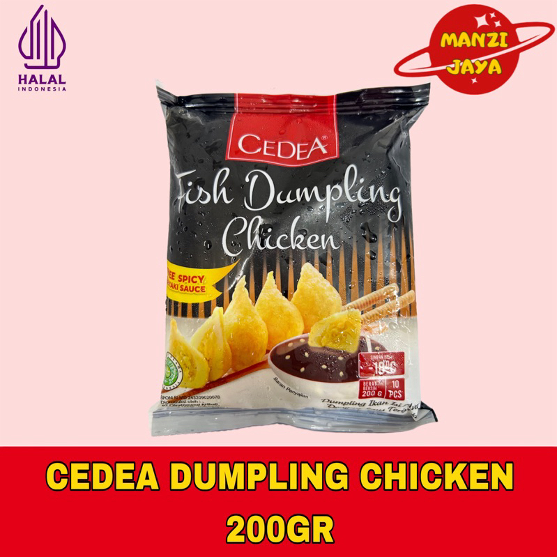 

CEDEA Dumpling Chicken Isi 10 200gr