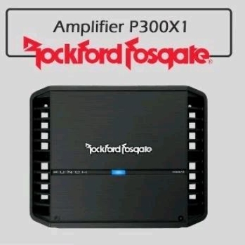 Power Monoblock Rockford Fosgate P 300X1 - Power Monoblock Rockford P 300X1 - Monoblock Rockford P 3