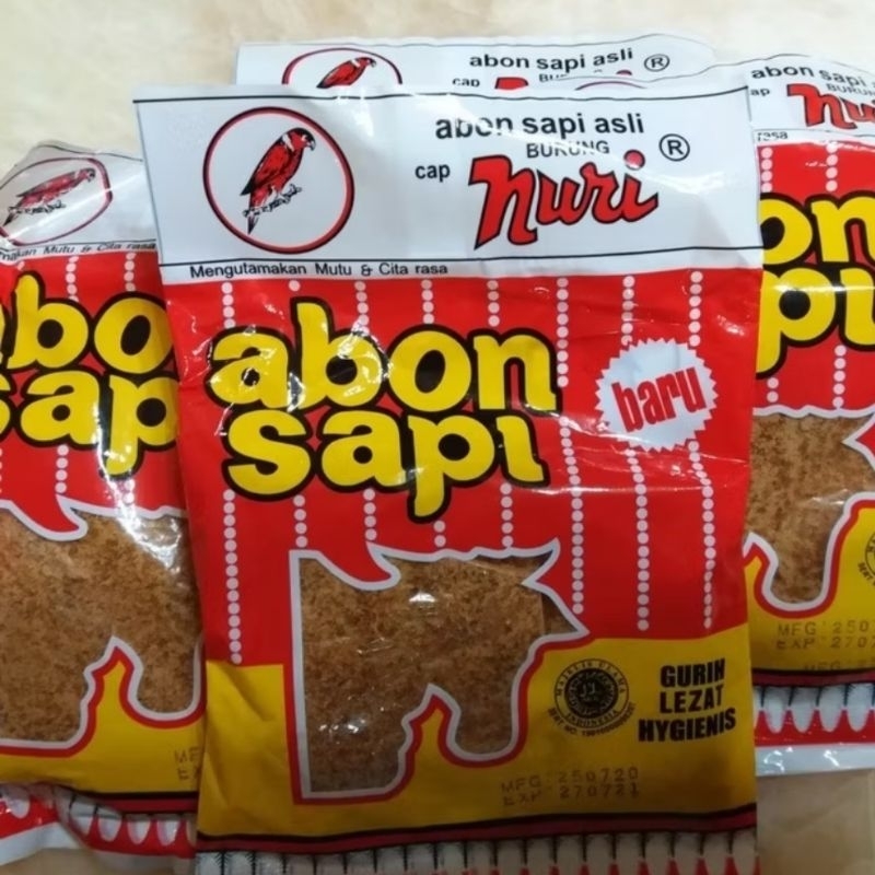 

Abon Sapi Nuri 90 gram Halal