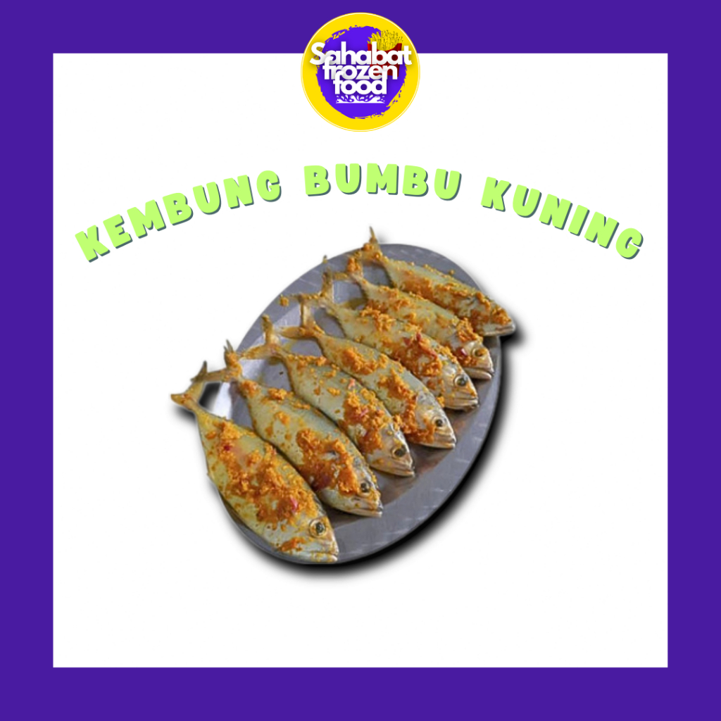 

Ikan kembung Bumbu Kuning 500 gram