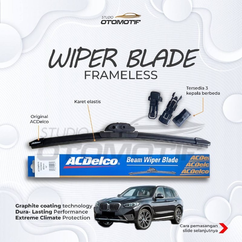 WIPER BMW X3 M40i Acdelco Beam Frameless