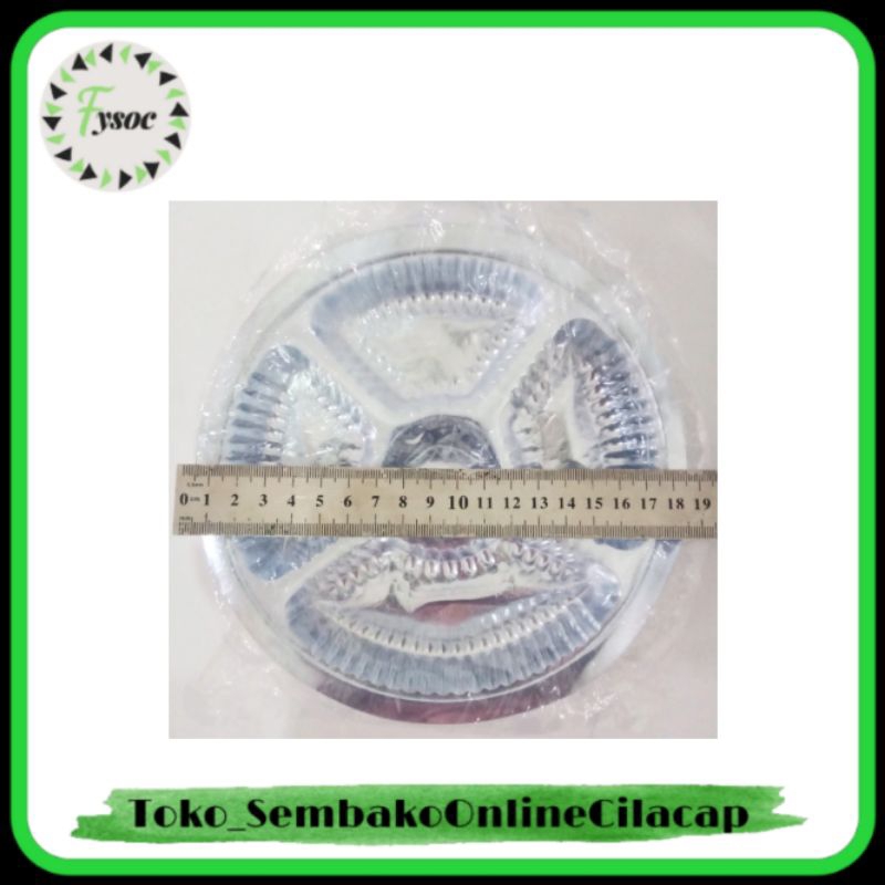 MIKA CETING ± 50 PCS | SEKAT BESEK KERANJANG BERKAT SLAMETAN TAHLILAN SYUKURAN WADAH PLASTIK