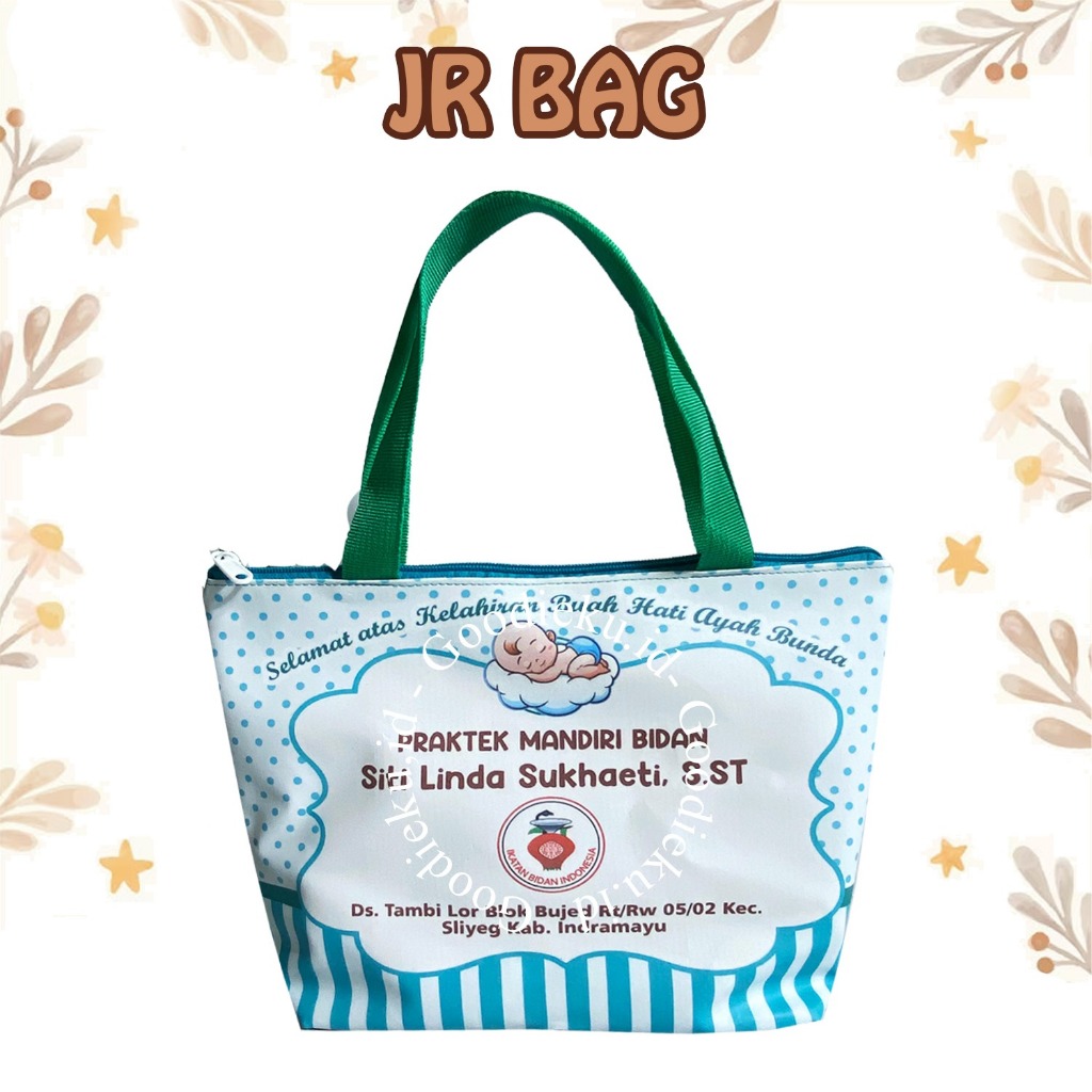 TAS PERSALINAN BIDAN JR BAG BIDAN TAS BIDAN TAS SOUVENIR PERSALINAN TAS PARTUS BIDAN TAS KLINIK