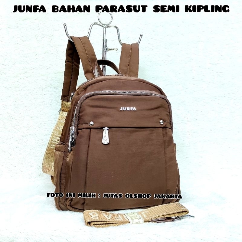 TAS RANSEL JUNFA MODE  TERBARU 2538-536 BAHAN PARASUT TERBARU