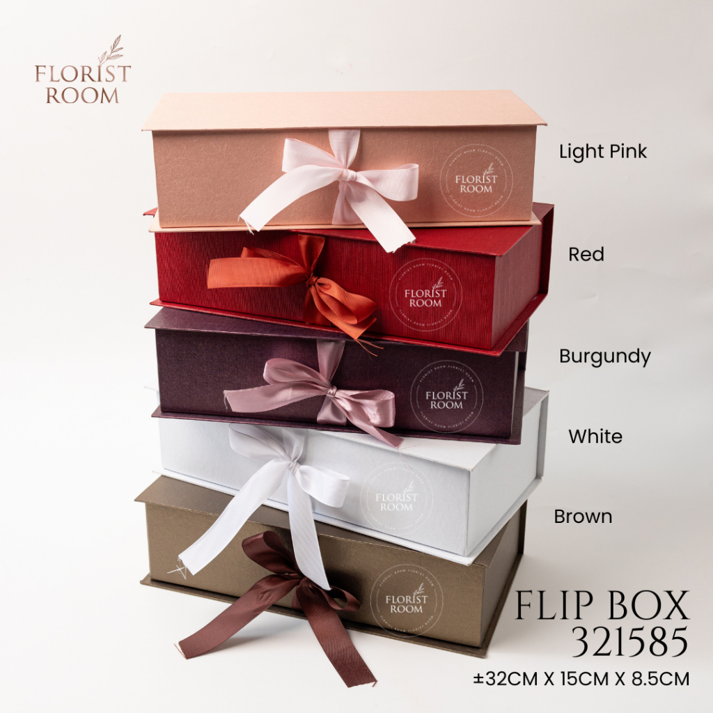 

Flip Box 321685 - box bunga - box kado - Gift - hampers -rangkaian