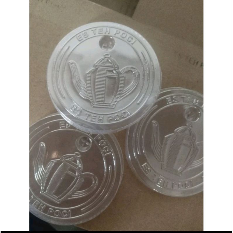 Tutup gelas cup teh poci manual 16oz