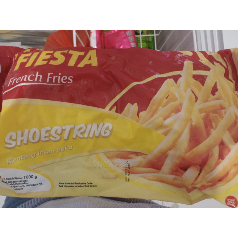 

Fiesta french fries shoestring 1kg