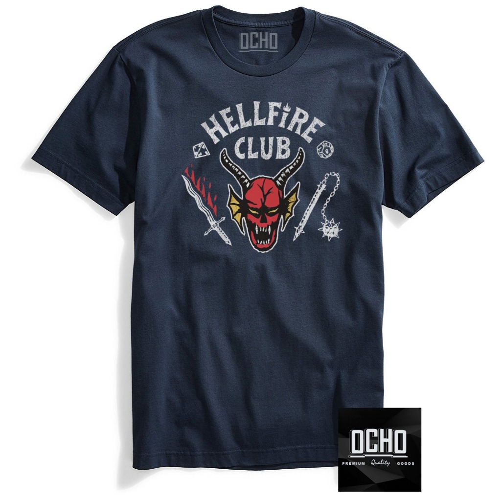 Kaos Hellfire Club Navy