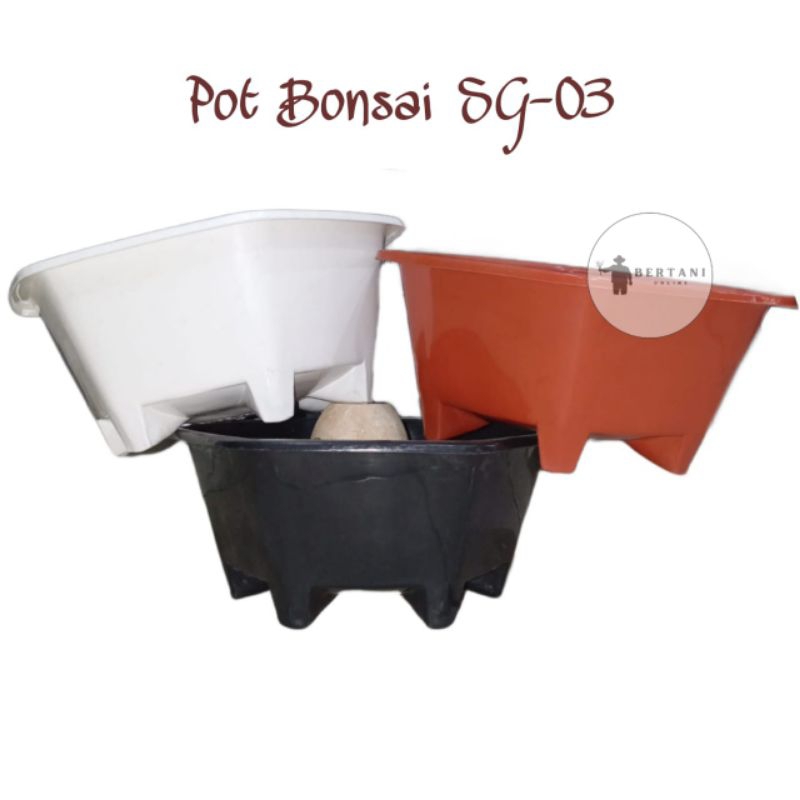 Pot Bonsai SG-03 Budi Jaya Plastik